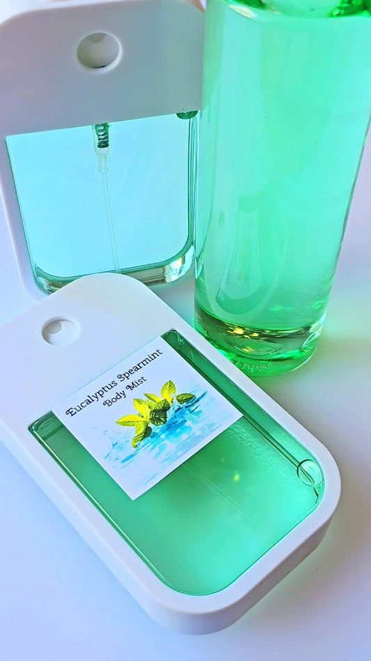 Eucalyptus Spearmint Perfume Body Mist 1.5 oz Pocket Size