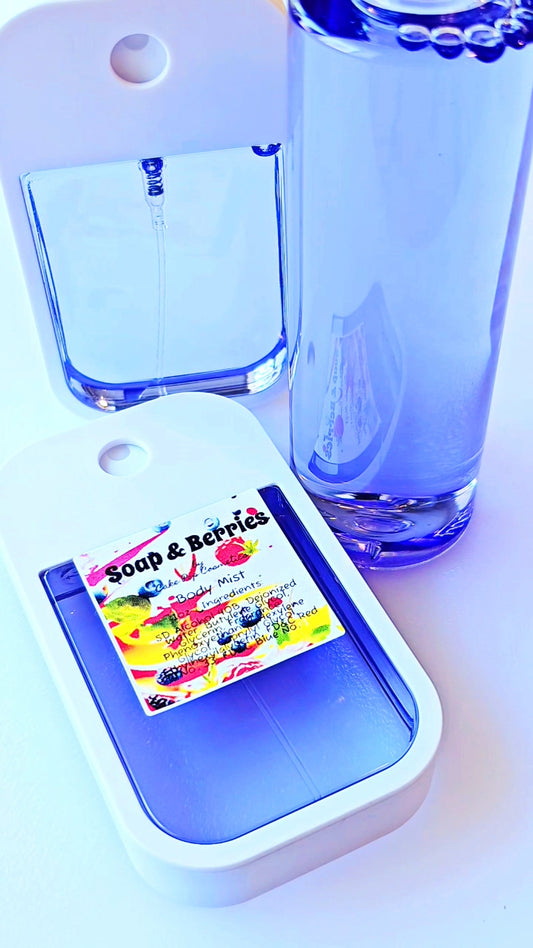 Soap & Berries Perfume Body Mist 1.5 oz Pocket Size