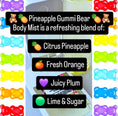 Load image into Gallery viewer, Pineapple Gummi Bear Perfume Body Mist 4 oz Full Size
